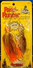 NORTHLAND JOHN PETERSON'S REED RUNNER SPINNERBAIT IN PUNKINSEED COLOR 3/4OZ NIP