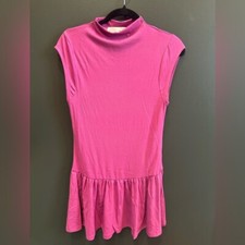 Free People | FP Beach Pink Sleeveless Mock Neck Mini Dress | Medium | NWT