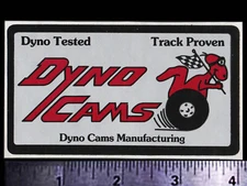 DYNO CAMS Manufacturing - Original Vintage 1970’s 80’s Racing Decal/Sticker