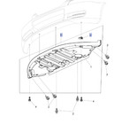 <!--F#f_0-->Lower front bumper splash tray suits VE SS commodore S1 2006-2010<!--F/-->