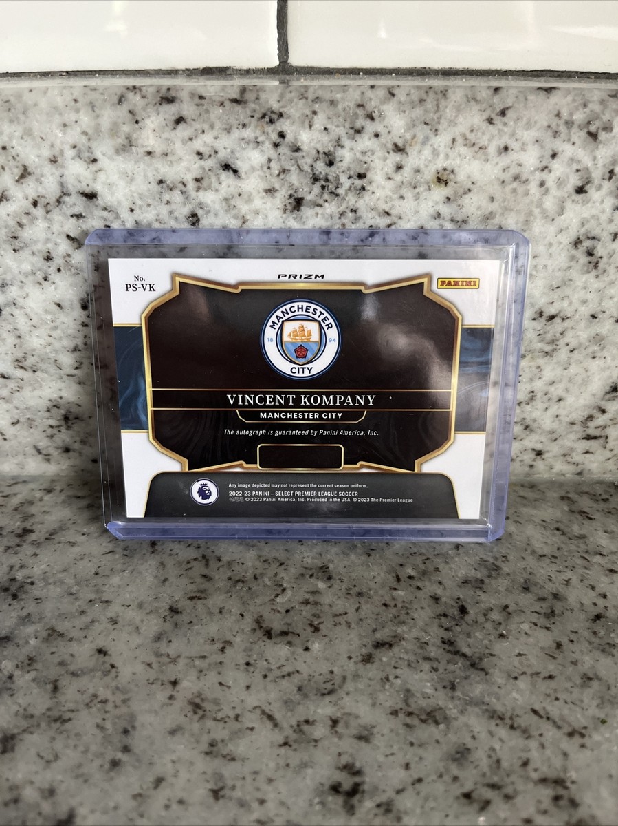 2022-23 Panini Select EPL Vincent Kompany SILVER Prizm 2022-23 Panini Select EPL Vincent Kompany SILVER Prizm