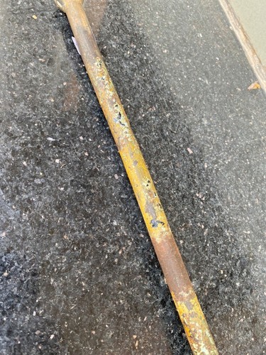 Antique Old Iron Hand Forged Mace Dagger Kanpati Gurz Sword - Picture 4 of 12