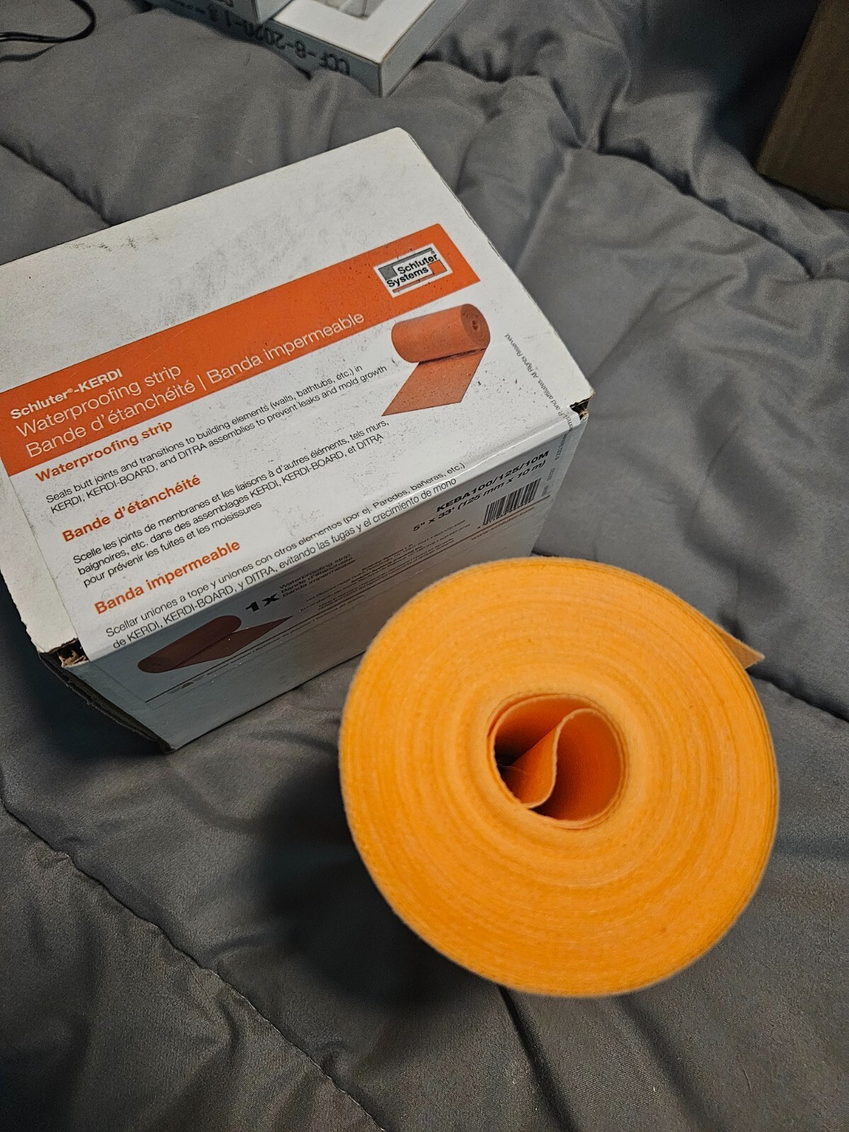 SCHLUTER KERDIBAND 5IN. X 33FT. WATERPROOFING UNDERLAYMENT STRIP