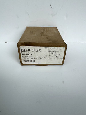 Greystone Energy Systems PS1002 Power Supply, 24VAC/3-26VDC (NEW IN BOX)