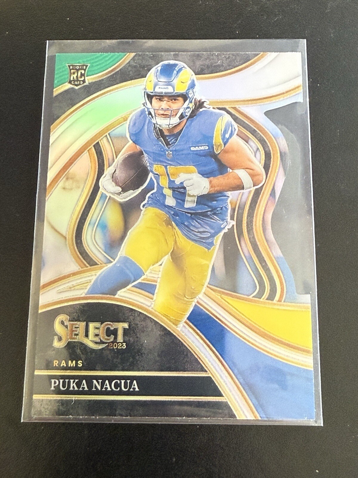 2023 Select Puka Nacua Green/yellow Die Cut (RC)