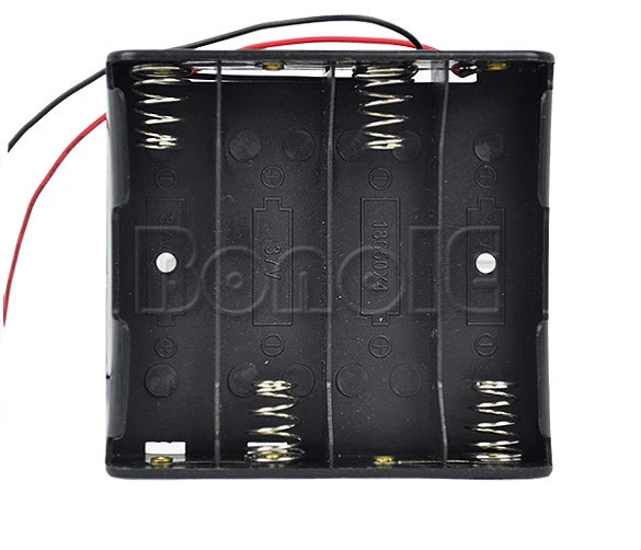 4 x 18650 Battery Holder Case Box with 6 inch Wire Leads - Image 1 of 3