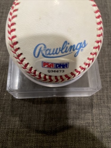 Brewers HOF ROBIN YOUNT Signed Official Brown MLB Baseball AUTO - PSA/DNA - Picture 4 of 4
