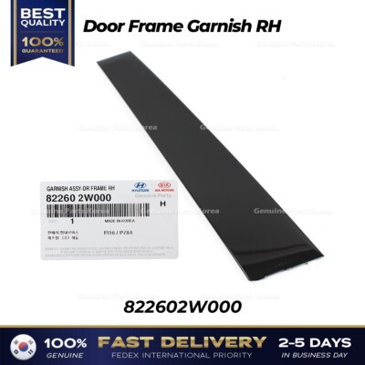 けいぱん ⭐Genuine⭐ Door Frame Garnish RH 822602W000 for Hyundai Santa Fe