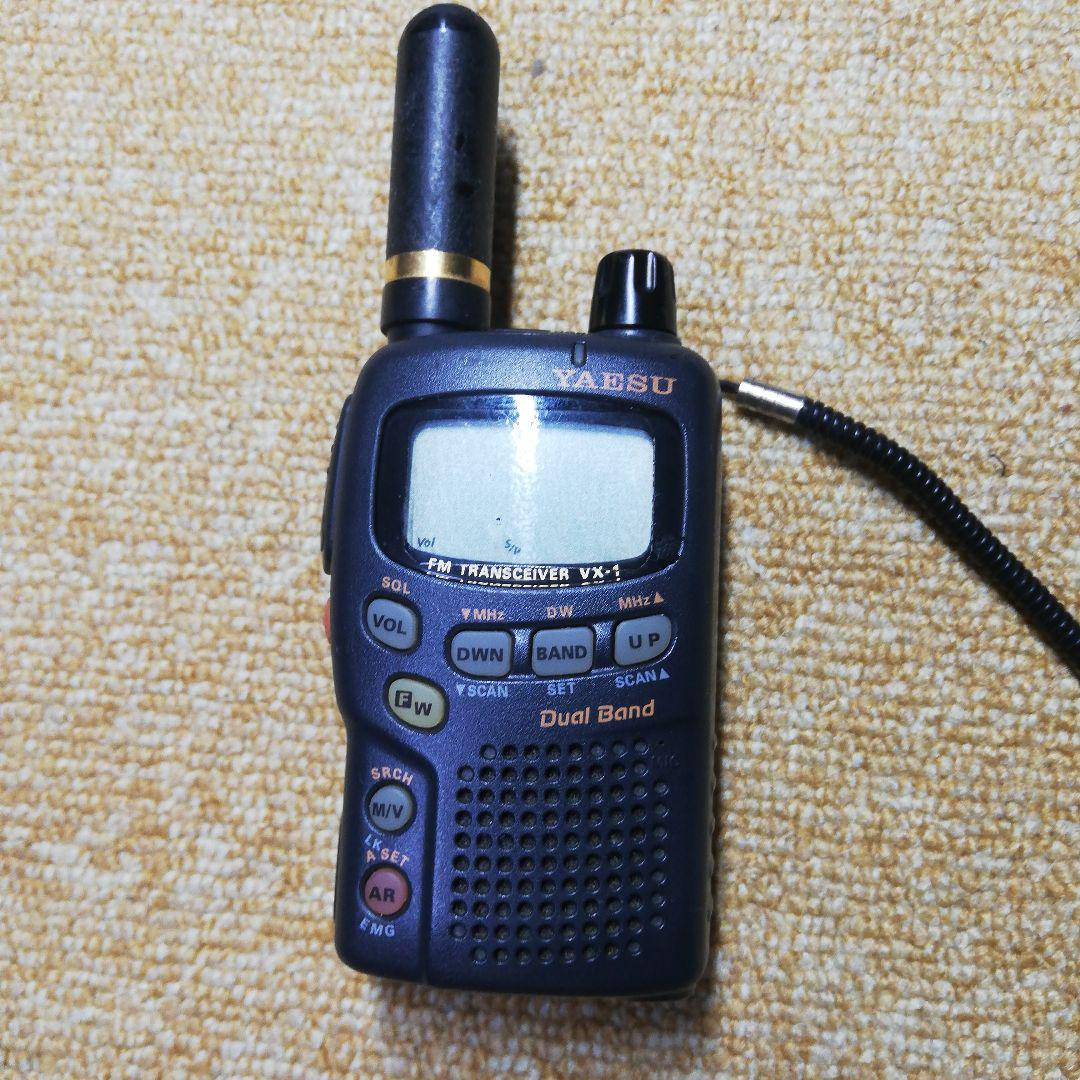 ヤエス YAESU VX-1 新品セル交換済超美品① YAESU wireless standard VX-1 main unit, battery case included | eBay