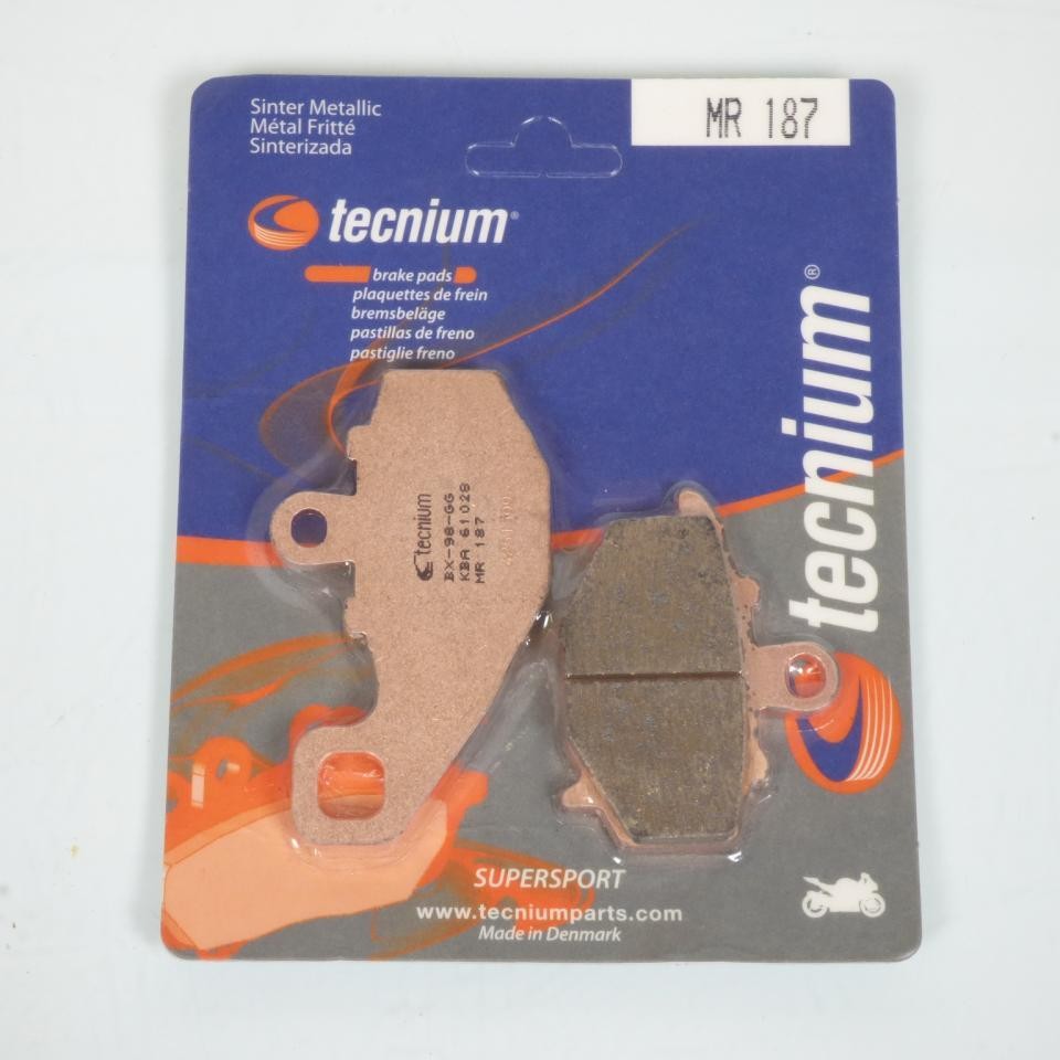 Plaquette de frein Tecnium Kawasaki ER6 pour sécuriser vos balades et trajets de week-end