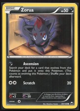Zorua Dark Explorers 69/108 Common DEX Pokemon TCG Card LP