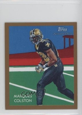 2009 Topps National Chicle Mini Marques Colston #C125 7mg