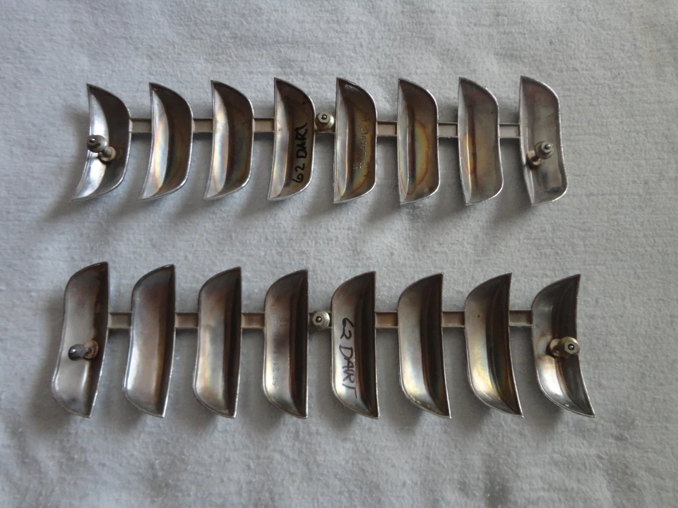 Dodge Dart 1962 cuarto trasero panel cromo moldura moldura Foto 4 de 4