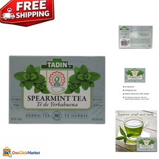 Caffeine-Free Spearmint Tea - 24 Refreshing Bags for Digestive Health