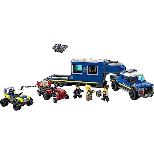 LEGO City Polizei LKW Kommando Hauptquartier Flucht Edition 60315 Spielzeug Steine - Bild 6 von 7