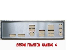 Shield I/O IO Backplate For ASRock B550M PHANTOM GAMING 4 Motherboard