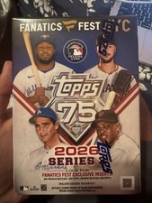 2026 Topps Series 2 Fanatics Fest NYC Exclusive Blaster Box MLB Baseball SEALED