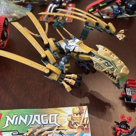 LEGO 70503 Ninjago The Golden Dragon 100% Complete with Instructions Retired