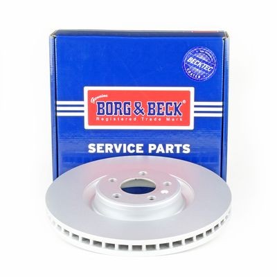 BORG & BECK BBD5992S Brake Disc Front 356mm Outer ⌀ For Audi A6 A6 Allroad A7 A8