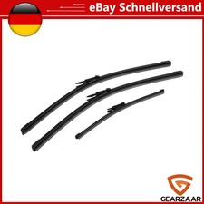Scheibenwischer Set Vorne + Hinten Ersatz für BMW 1er E81 E87 Gummi 3PCS 3X