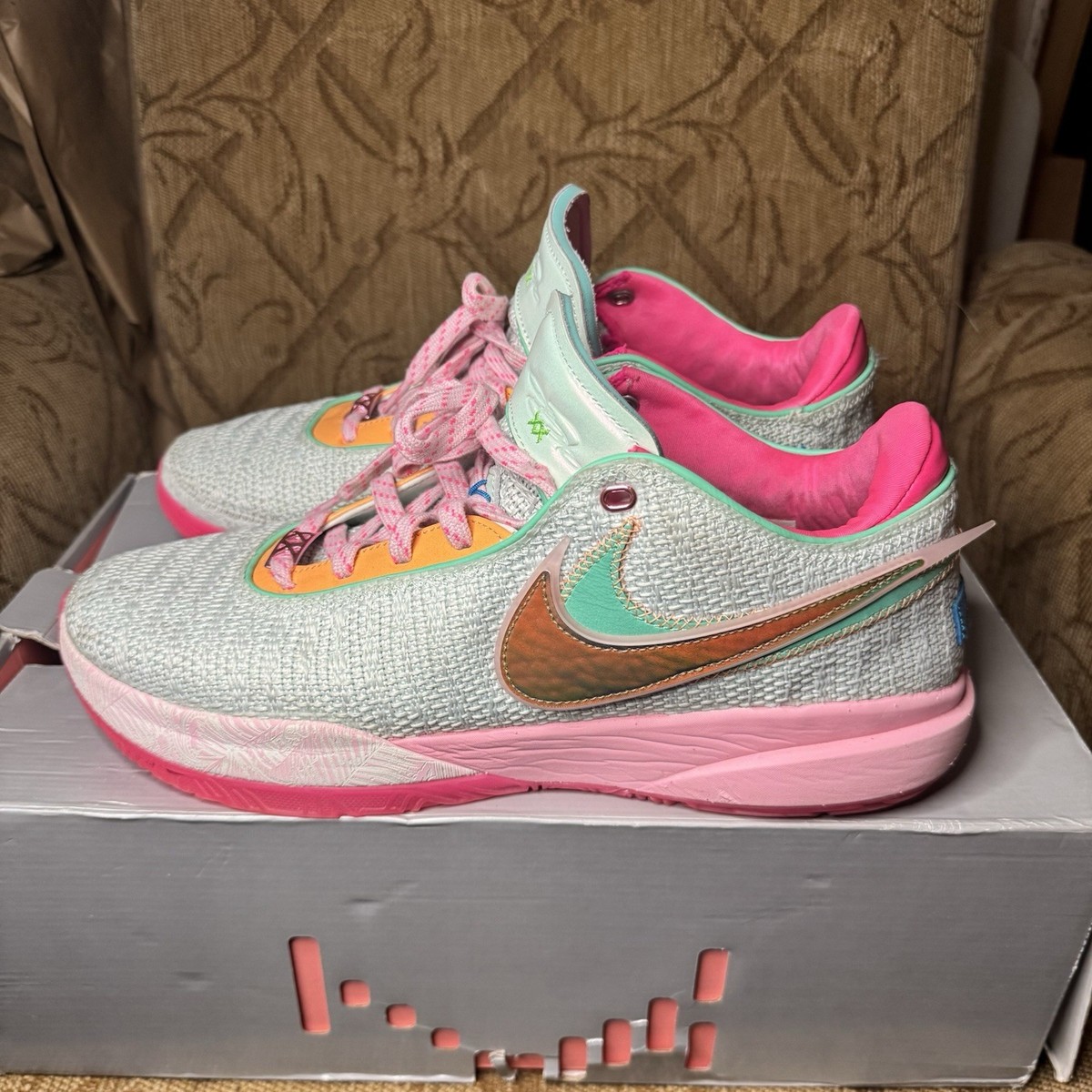レブロン20 EP 27cm NIKE タイムマシーン Nike LeBron 20 Time Machine Men's - DJ5423-300/DJ5422-300 - US