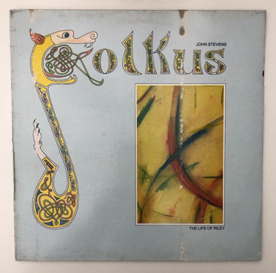 John  Stevens -FOLKUS  THE LIFE OF RILEY   AFF 130 1984 VINYL LP RECORD EX VG