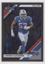 2019 Panini Donruss Press Proof Silver 20/100 Lorenzo Alexander #39 0a7