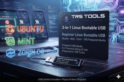 Beginner Linux Bootable USB Zorin | Ubuntu | Mint Prepared Media