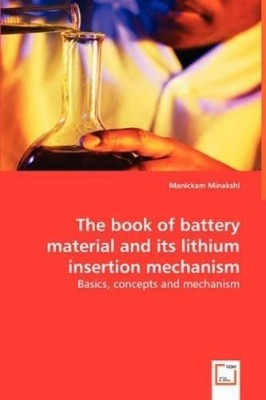 Manickam Minaks The book of battery material and its lit (Paperback) (UK IMPORT)