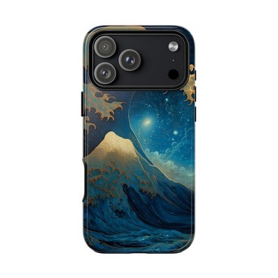 Phone Ink - iPhone | Galaxy | Pixel Case - Great Wave Hokusai Fractal
