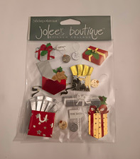Jolee's Boutique Dimensional Holiday Stickers Multicolor Sticker Collage Pack