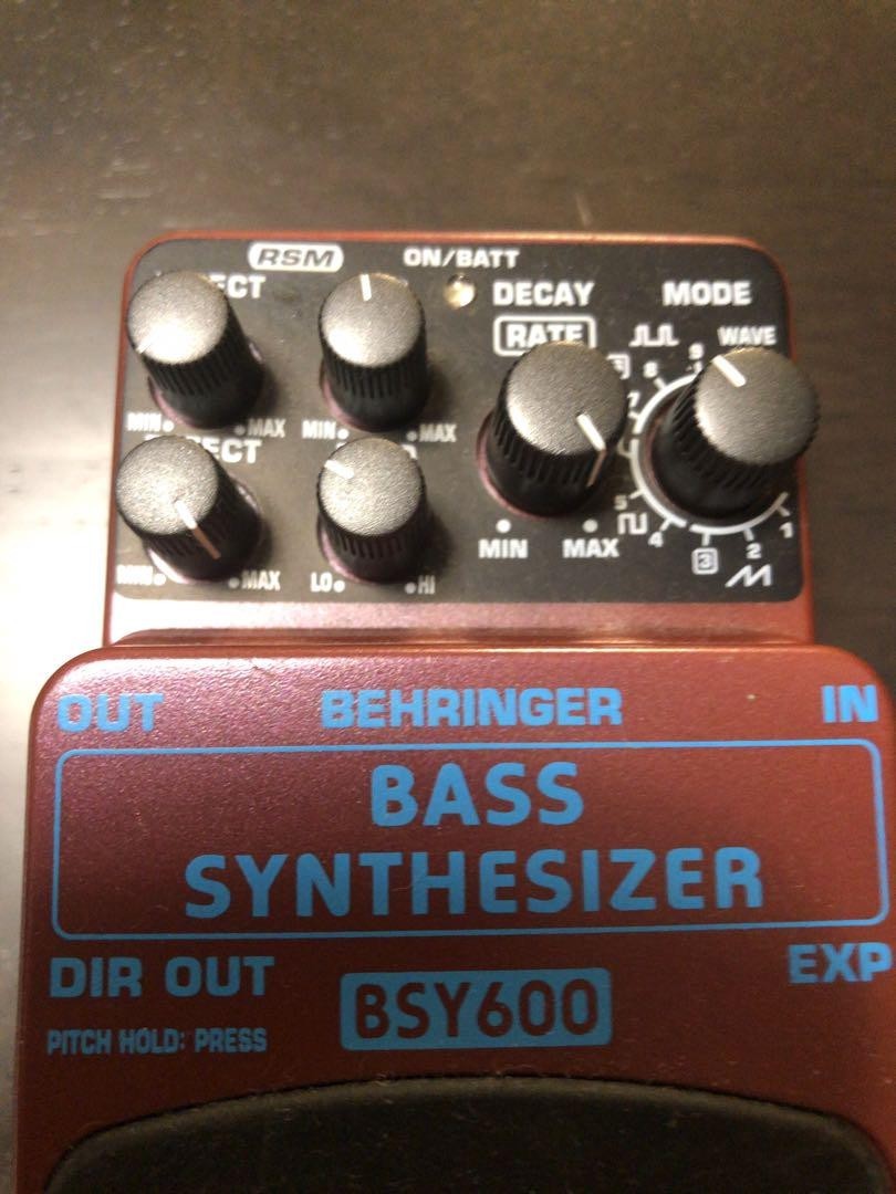 ベース Behringer BASS SYNTHESIZER BSY600 s-l400.jpg