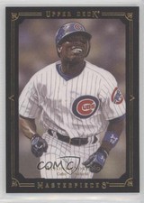 2008 Upper Deck Masterpieces Black Paper Framed Alfonso Soriano #18 3w0