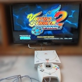 Dreamcast Console white HKT-3000 Tested with Game s1998M