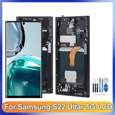OLED Screen Replacement For Samsung Galaxy S22 Ultra S908U 5G Display Digitizer