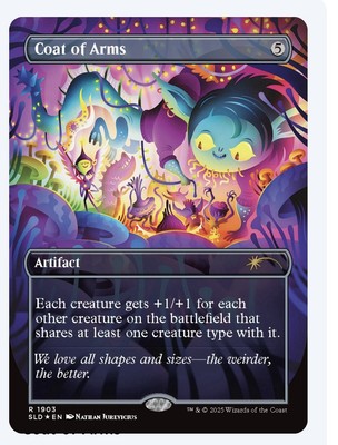 🌟 Coat of Arms (Double Rainbow 🌈 Foil) Secret Lair Drop FOIL MTG