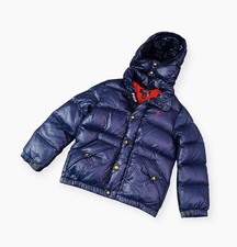 Boys Polo by Ralph Lauren Navy Blue Puffer Jacket. Small 8 