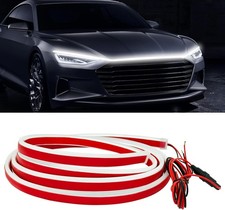 Dynamic Car 79 Inches Hood Light Strip, Car LED Strip Light, Exterior Flexible D