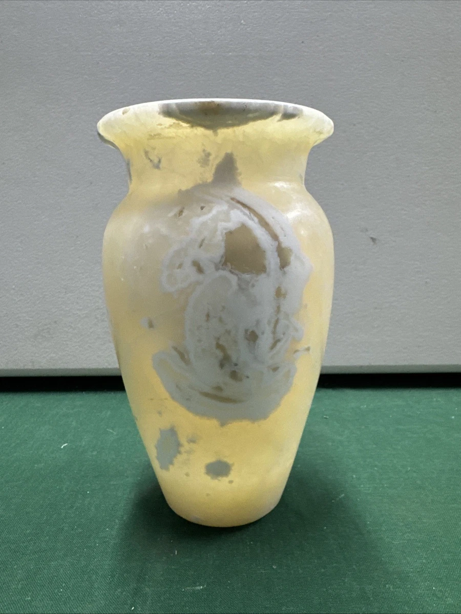大理石花瓶印第安纳收藏花瓶| eBay