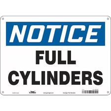 Condor 471R50 Safety Sign, 10 In Height, 14 In Width, Polyethylene, Horizontal