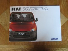 Fiat Multipla Brochure. 36 Page. 1999.