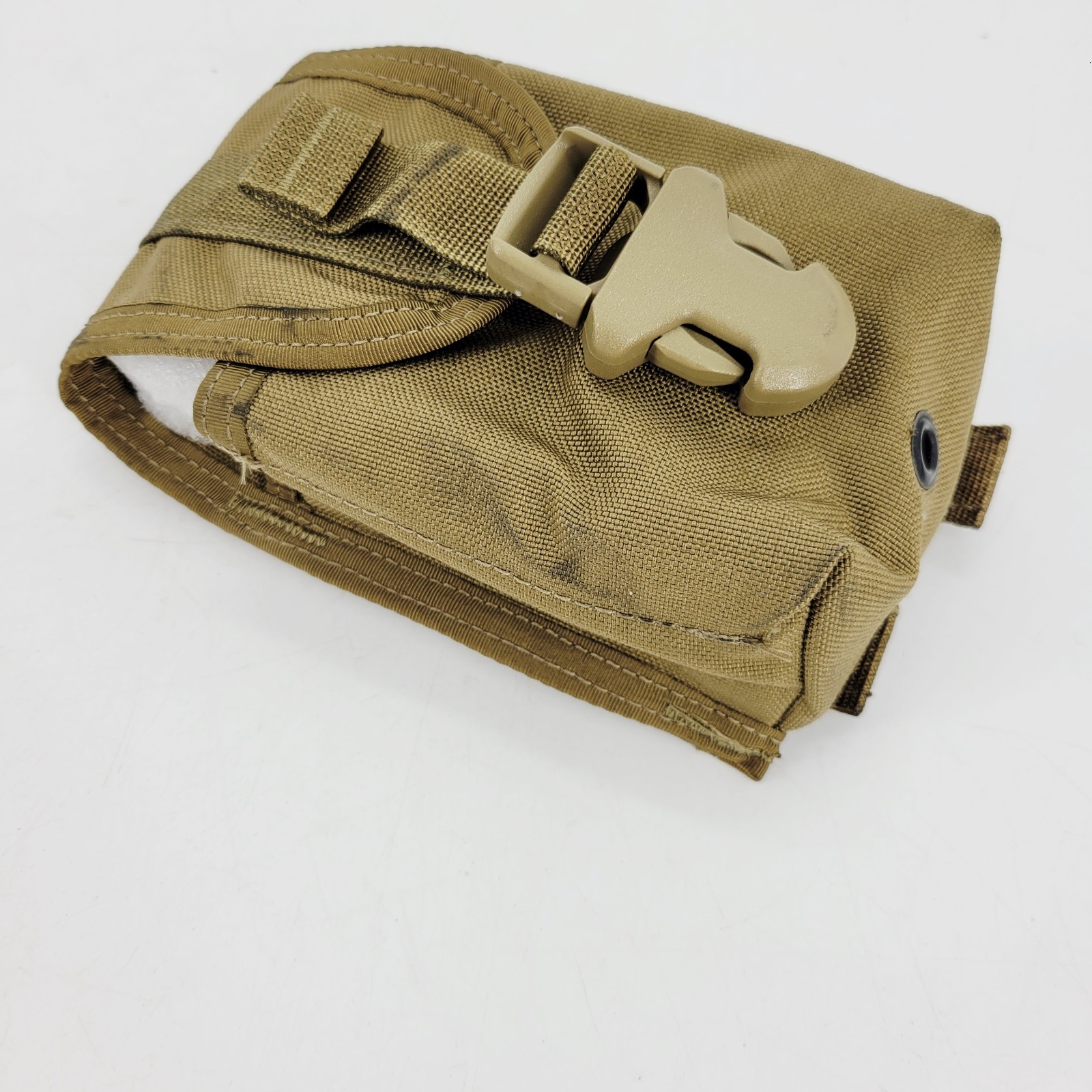USMC FSBE Ammo DMR SR-25 Mag Pouch 762 x 51 Coyote Brown MOLLE 8465-01-516-8430