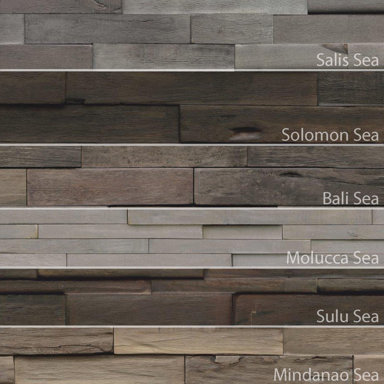 Revestimiento de bañera INDO Driftwood Hevea paneles de madera revestimiento revestimiento de madera 3D