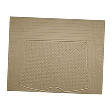Heavy Duty Cargo Liner, Trimmable All-Weather Rubber Trunk Mat for Cars, Beige