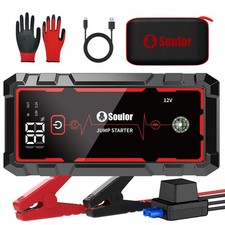 Jump Starter, Battery Jumper Starter Portable, Car Battery Jump Starter with ...