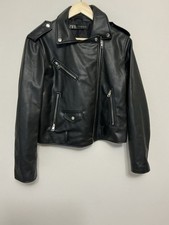 Zara Authentic Lamb Skin Leather Jacket Women...