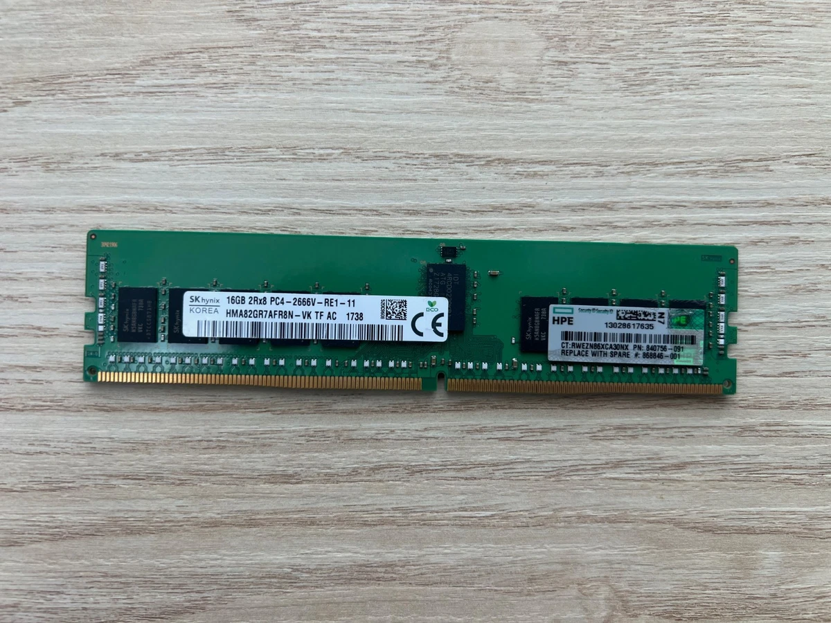 HP DDR4 SDRAM 16 GB Capacity per Module Memory (RAM) for sale | eBay