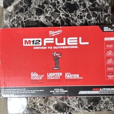 Milwaukee M12 FUEL 3/8" Impact Wrench Kit 2562-22 CP2.5/XC5.0 12V 550 ft-lbs