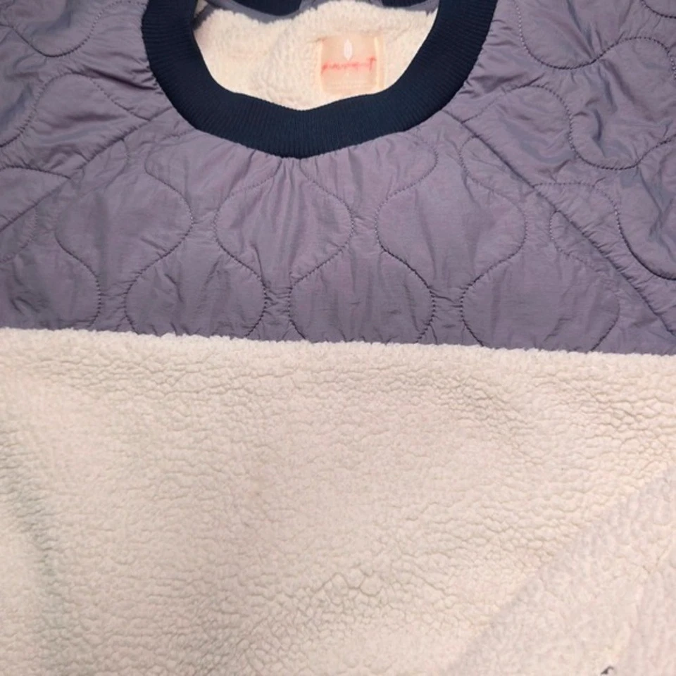 Sudadera acolchada polar manga larga Free People Movement Drifter Crew Foto 3 de 4