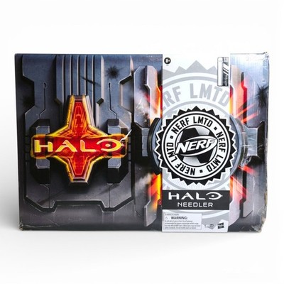 Nerf LMTD Halo Needler Light-Up Dart Blaster + Game Content Card [DAMAGED BOX]